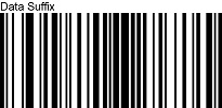 Data Suffix Barcode