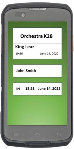 Image of Mobile Ticket Scanner